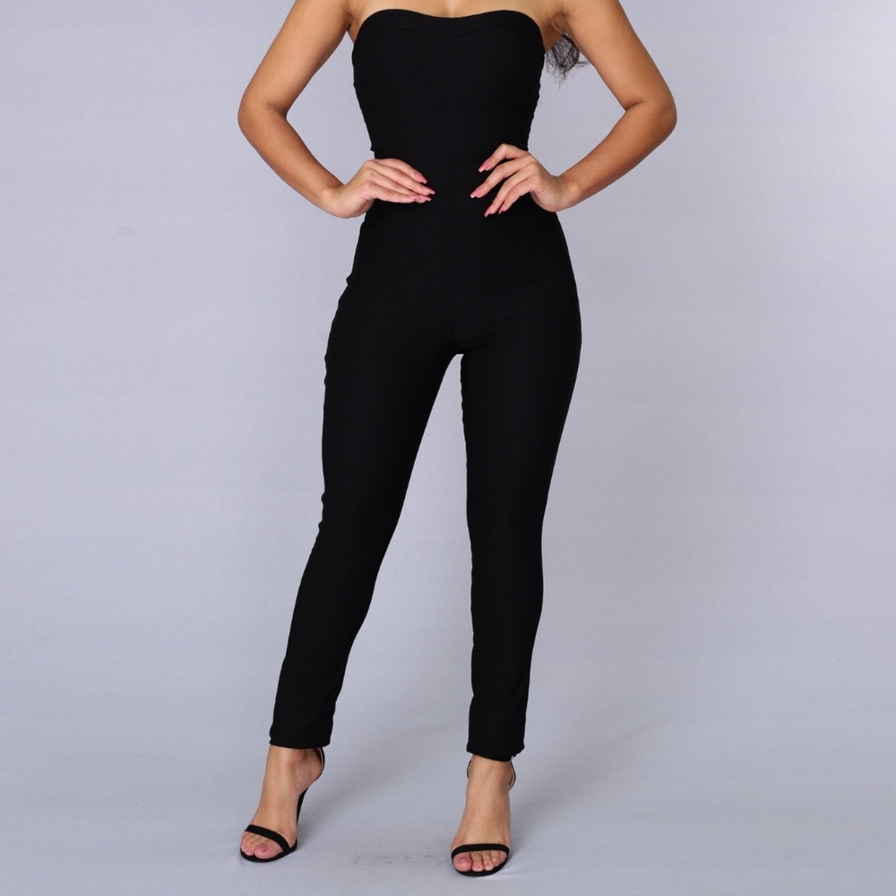 Black Jumpsuit from Fashion Nova